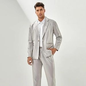 NWOT Metallic Blazer in Lame